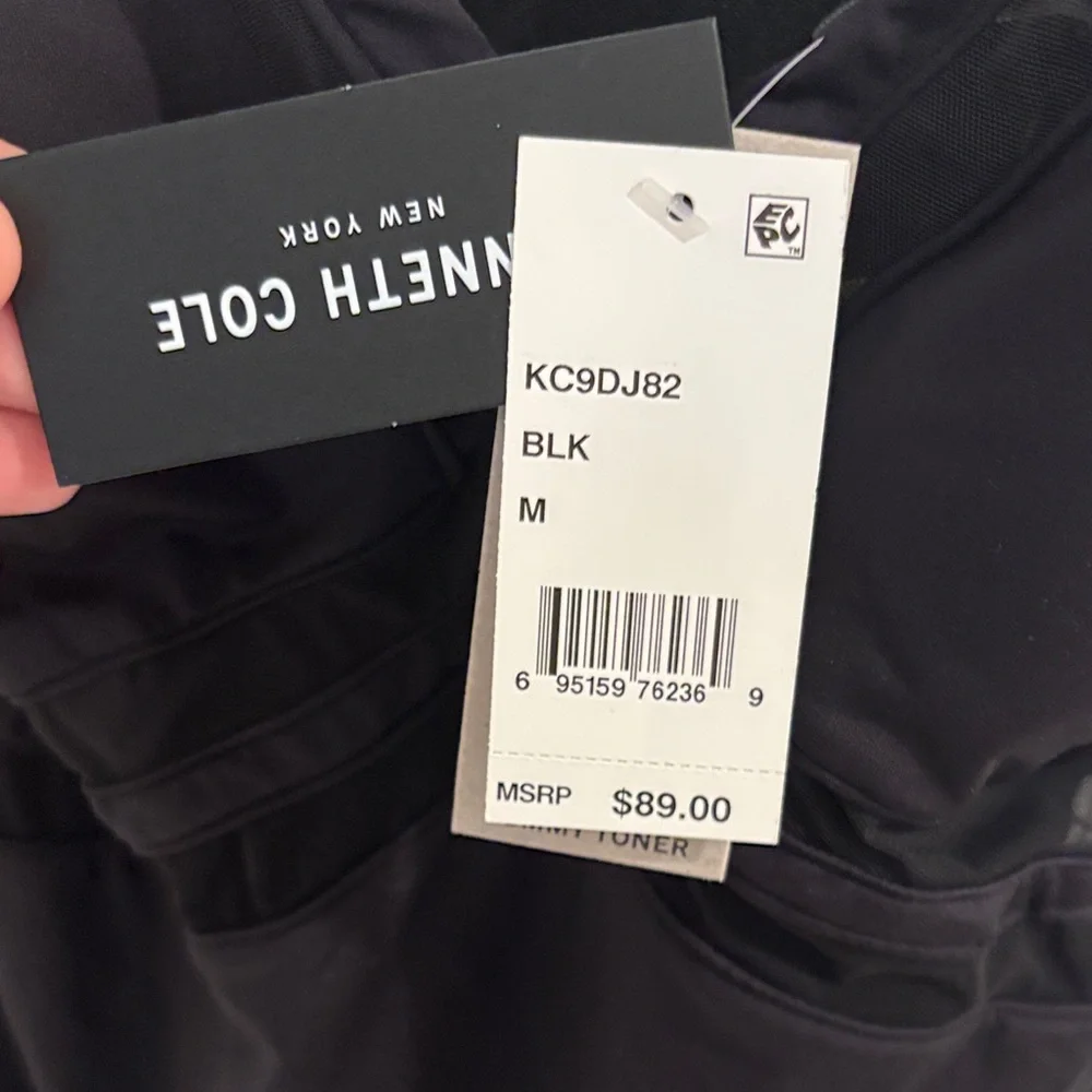 Kenneth Cole Black V-Neck Top - Picture 4 of 6